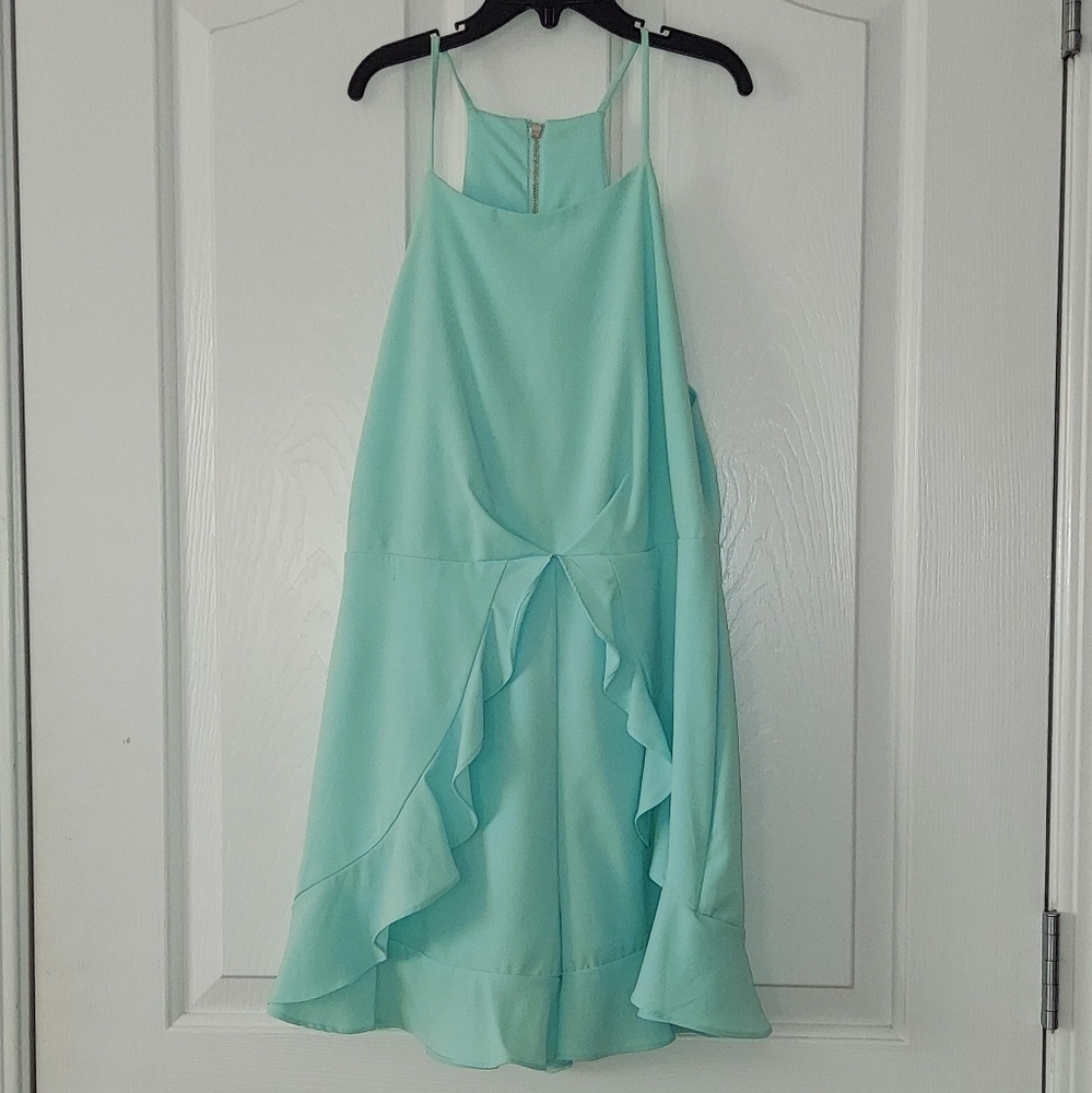 GB girls size 14 mint romper